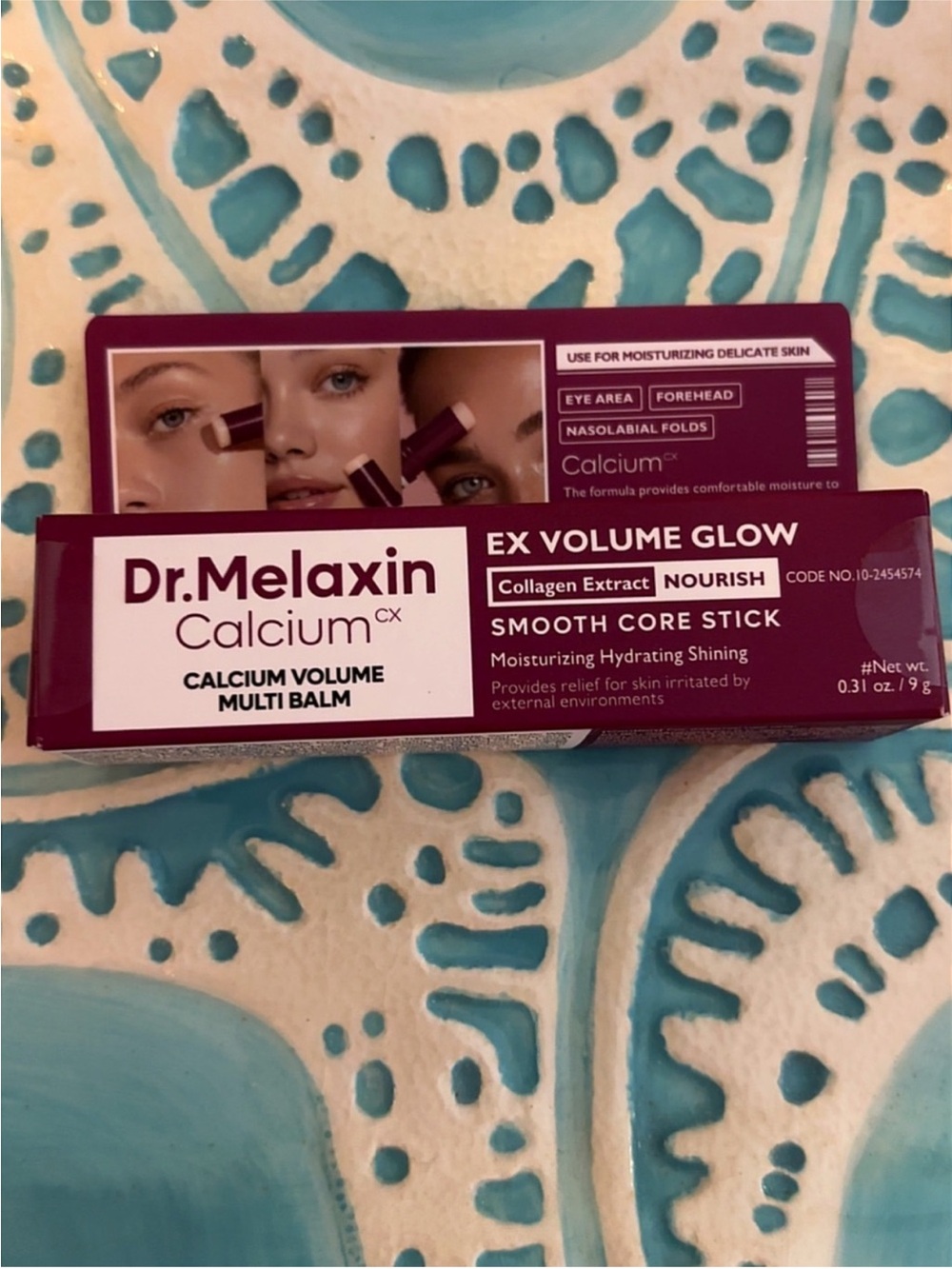 New ~ Dr. Melaxin Calcium EX Volume Glow Smooth Core Stick